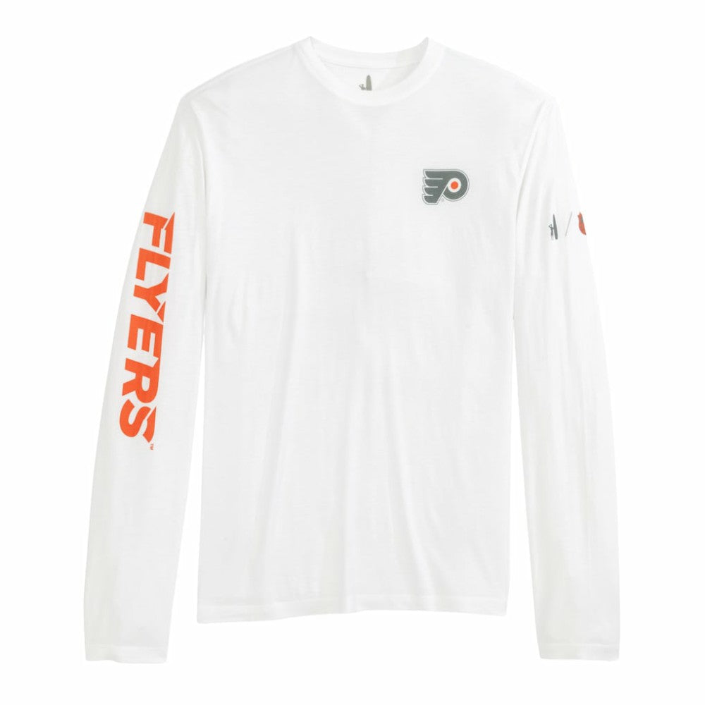Philadelphia Flyers johnnie-O Adam Long Sleeve T-Shirt - White | US 202116652