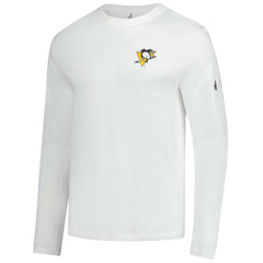 Pittsburgh Penguins johnnie-O Adam Long Sleeve T-Shirt - White | US 202116655