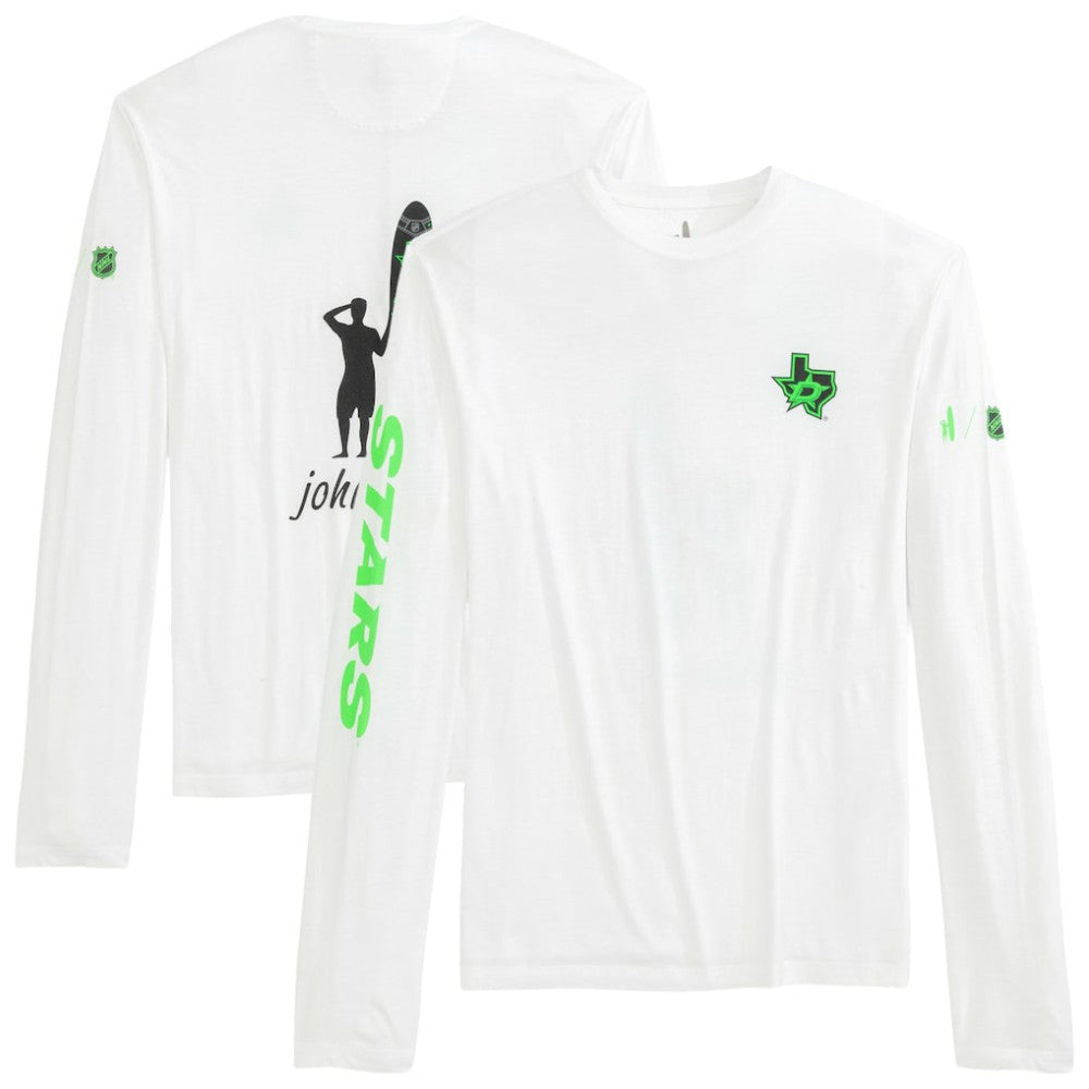 Dallas Stars johnnie-O Adam Long Sleeve T-Shirt - White | US 202116656