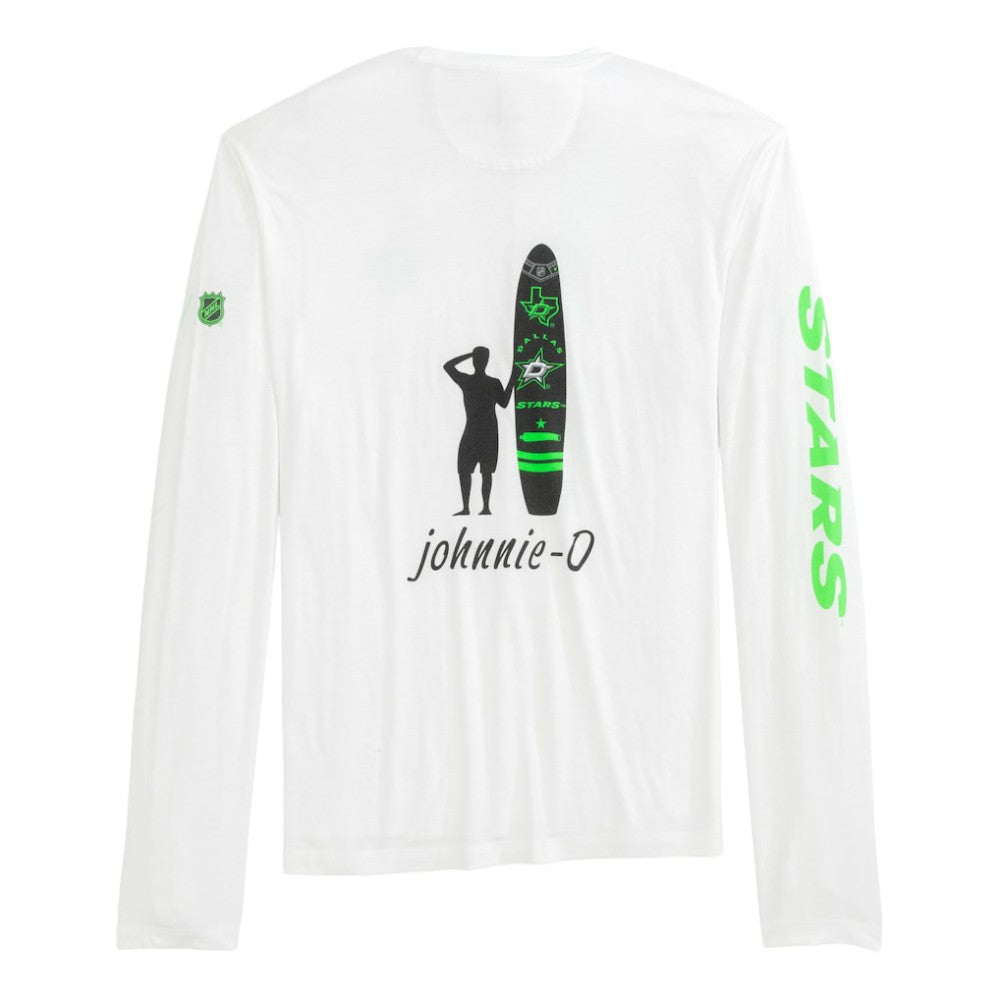 Dallas Stars johnnie-O Adam Long Sleeve T-Shirt - White | US 202116656