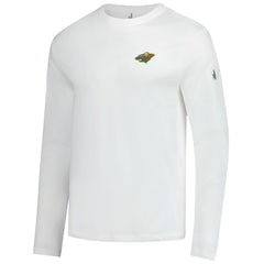 Minnesota Wild johnnie-O Adam Long Sleeve T-Shirt - White | US 202116657
