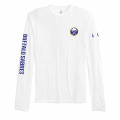 Buffalo Sabres johnnie-O Adam Long Sleeve T-Shirt - White | US 202116658