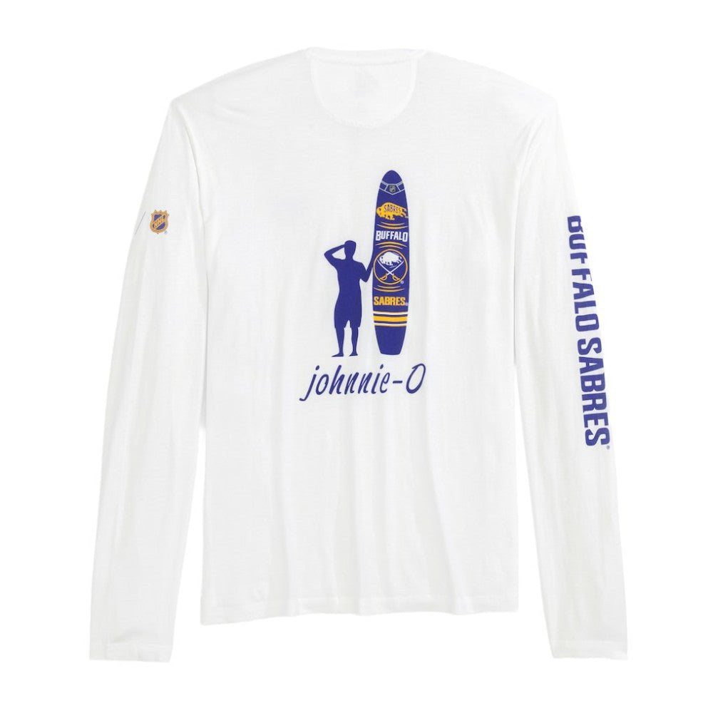 Buffalo Sabres johnnie-O Adam Long Sleeve T-Shirt - White | US 202116658