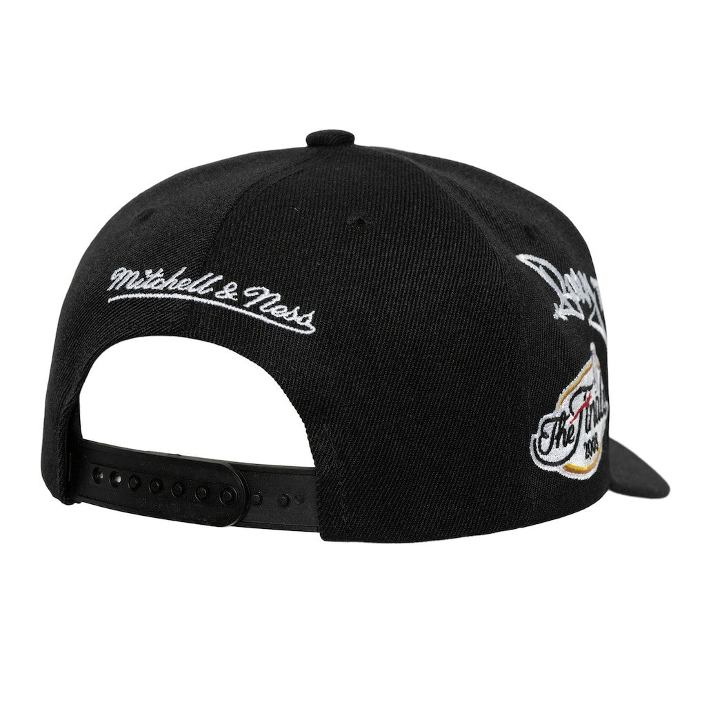 Boston Celtics 2008 NBA Finals Born To Win Pro Crown Adjustable Hat Black - Mitchell & Ness