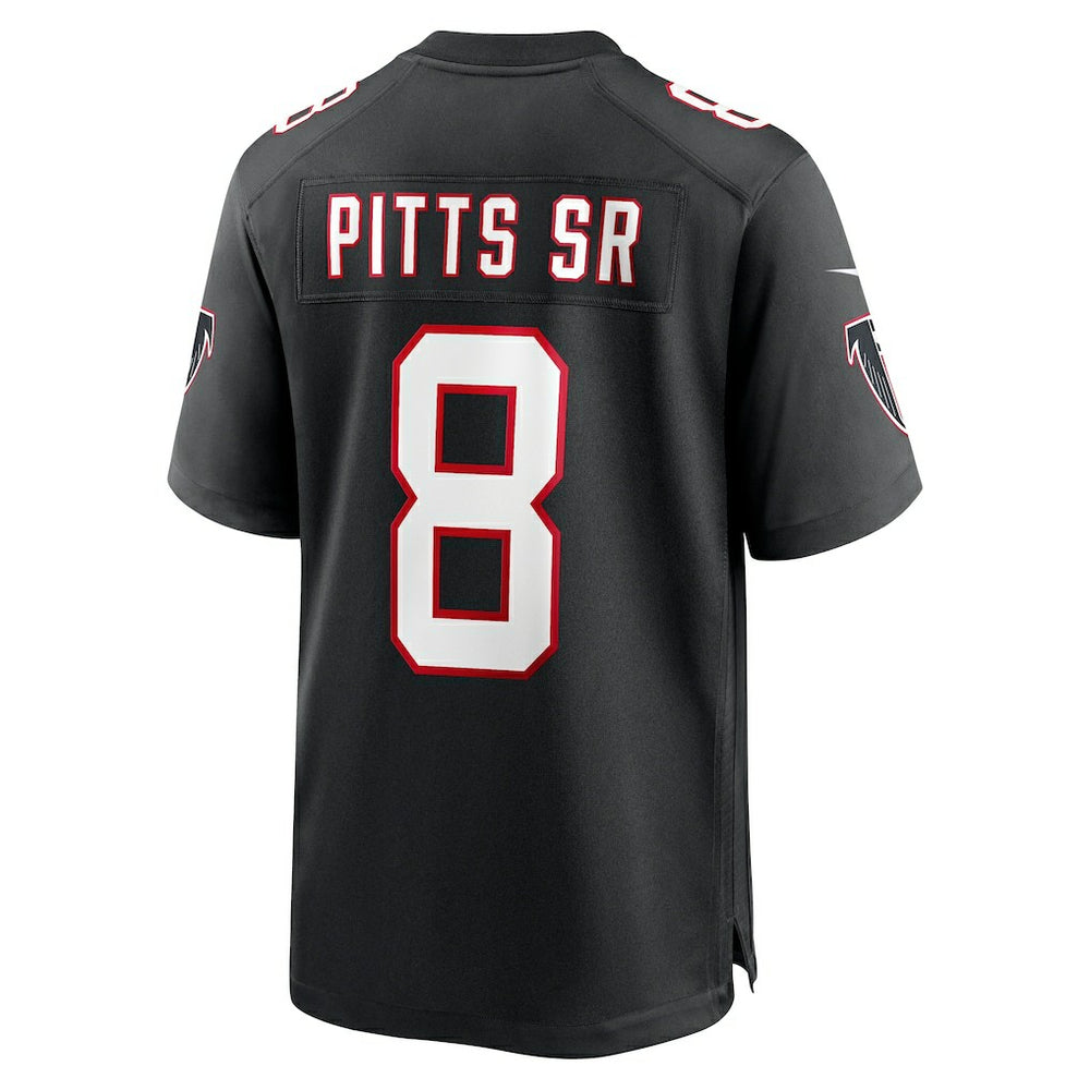 Kyle Pitts Sr. Atlanta Falcons Alternate Game Jersey - Black Jerseys