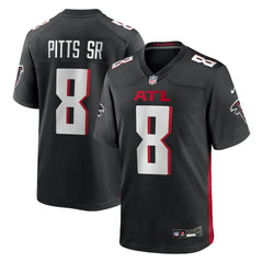 Kyle Pitts Sr. Atlanta Falcons Team Game Jersey - Black Jerseys