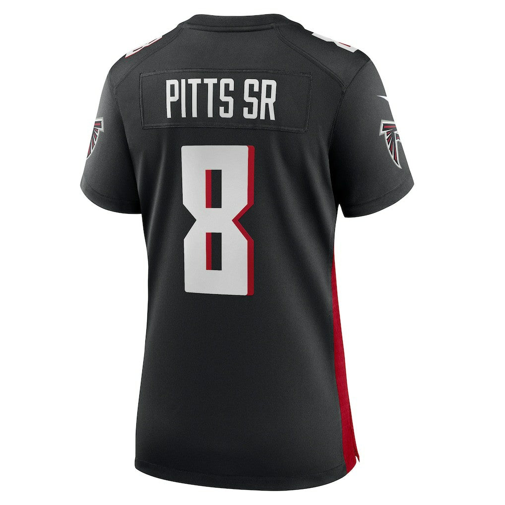 Kyle Pitts Sr. Atlanta Falcons Women's Game Jersey - Black Jerseys