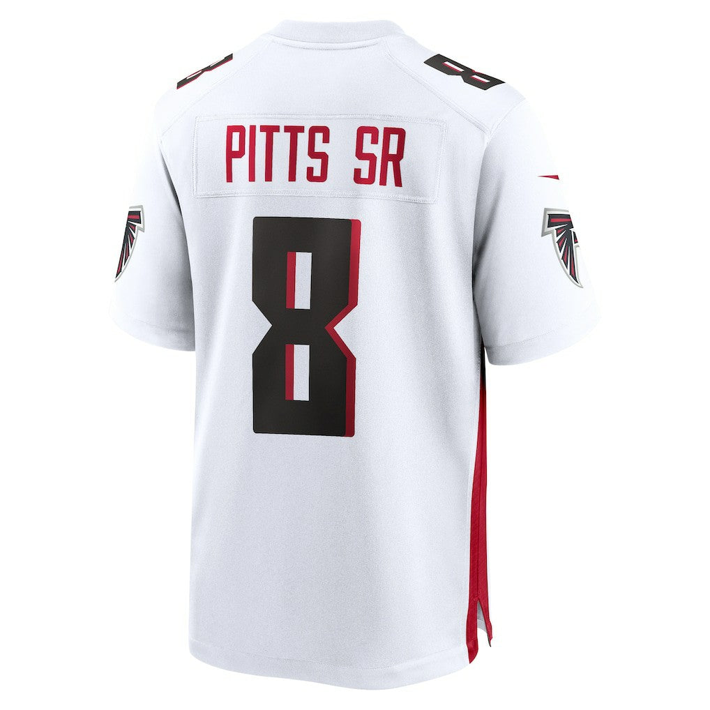 Kyle Pitts Sr. Atlanta Falcons White Game Jersey - White Jerseys