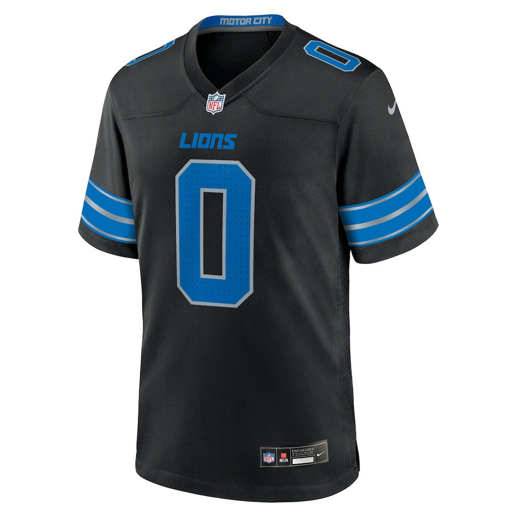 Jahmyr Gibbs Detroit Lions 2nd Alternate Game Player Jersey - Black Jerseys