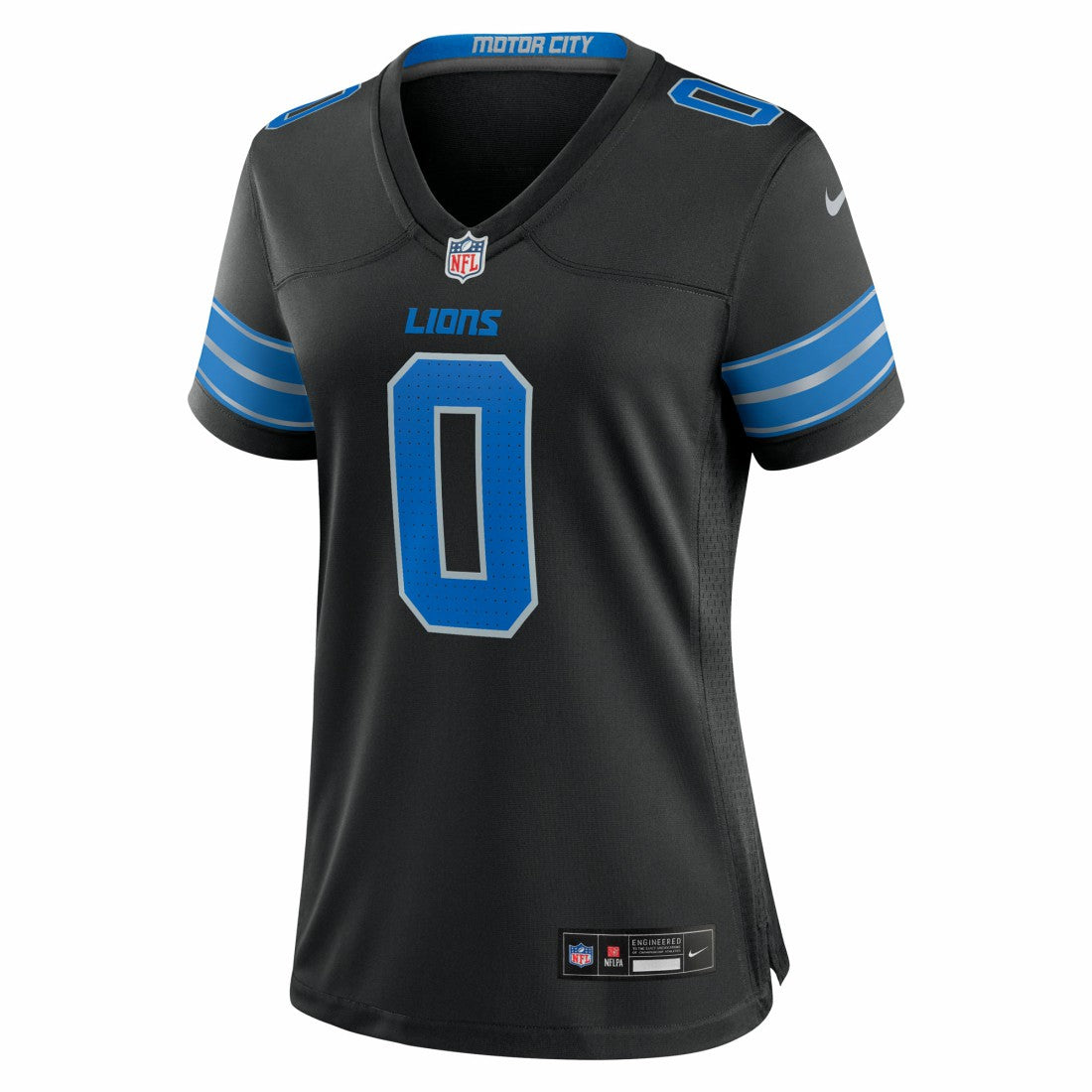 Jahmyr Gibbs Detroit Lions Women's 2nd Alternate Game Player Jersey - Black Jerseys