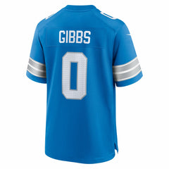 Jahmyr Gibbs Detroit Lions Game Player Jersey - Blue Jerseys