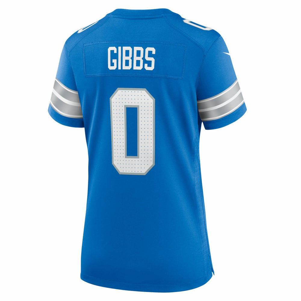 Jahmyr Gibbs Detroit Lions Women's Game Player Jersey - Blue Jerseys