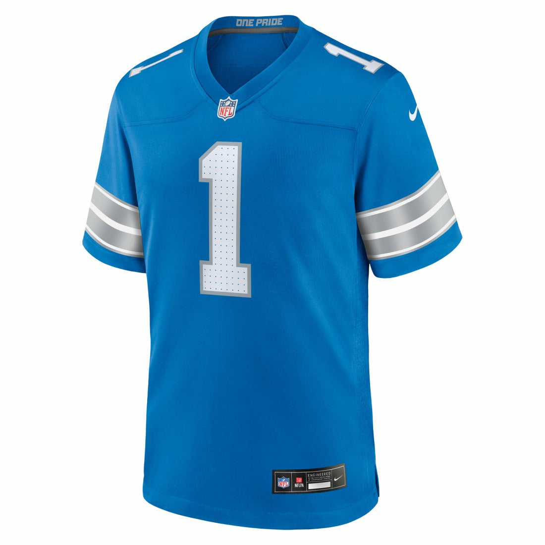Jameson Williams Detroit Lions Game Player Jersey - Blue Jerseys
