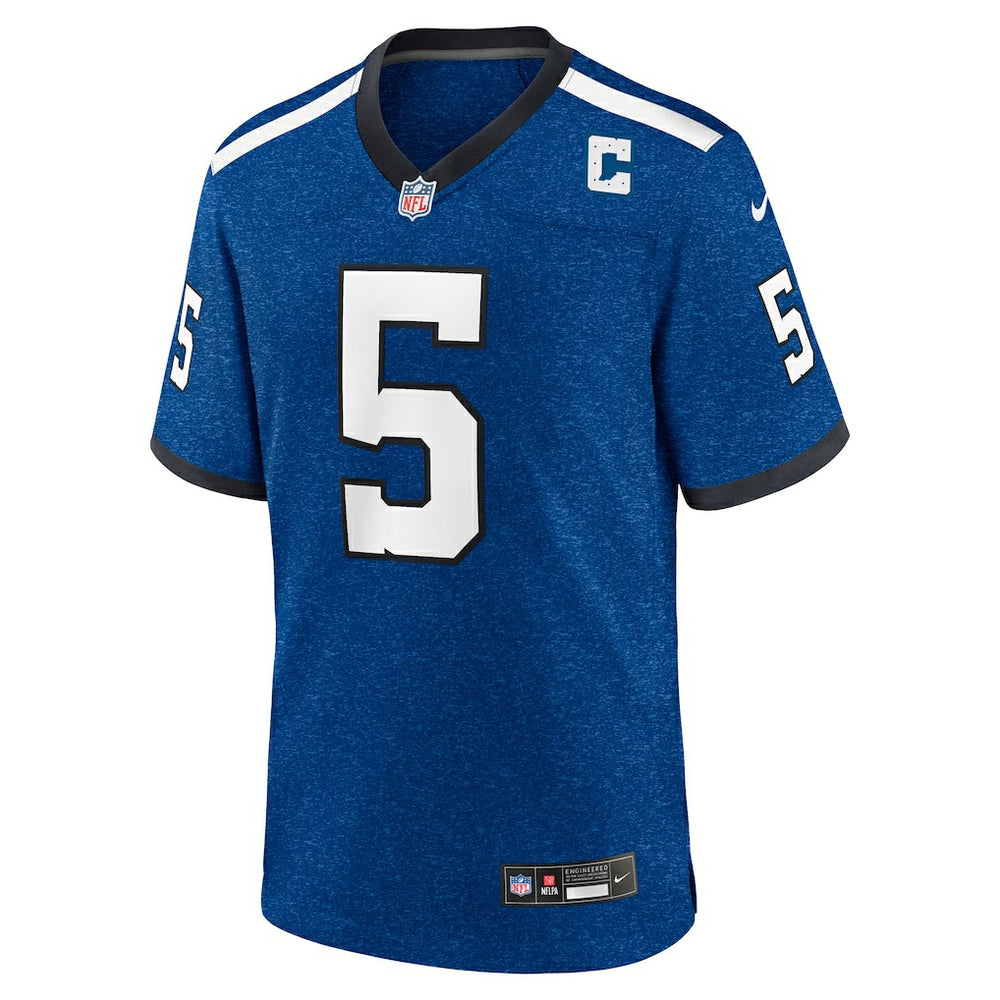 Anthony Richardson Sr. Indianapolis Colts Alternate Indiana Nights Game Jersey - Royal Jerseys