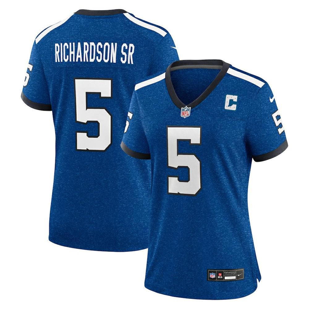 Anthony Richardson Sr. Indianapolis Colts Women's Alternate Indiana Nights Game Jersey - Royal Jerseys