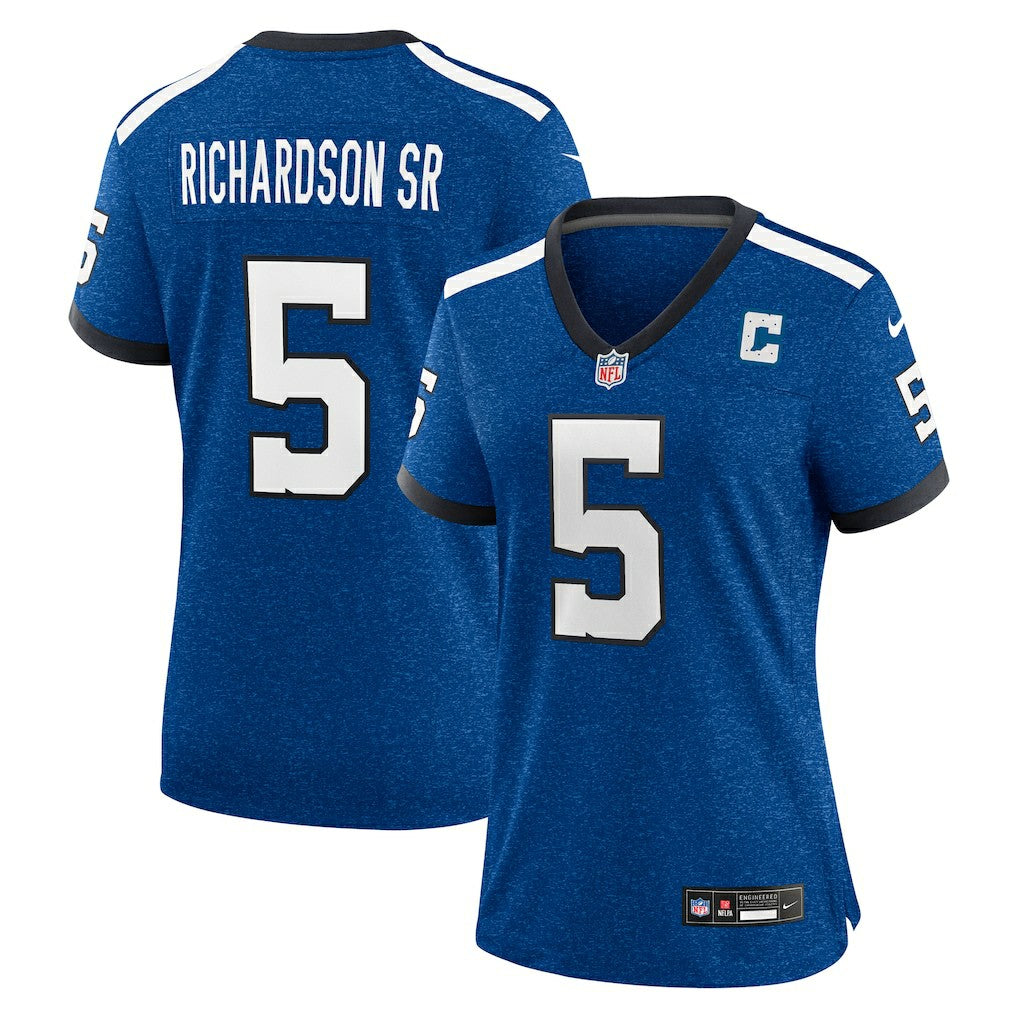Anthony Richardson Sr. Indianapolis Colts Women's Alternate Indiana Nights Game Jersey - Royal Jerseys