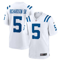 Anthony Richardson Sr. Indianapolis Colts Game Jersey - White Jerseys