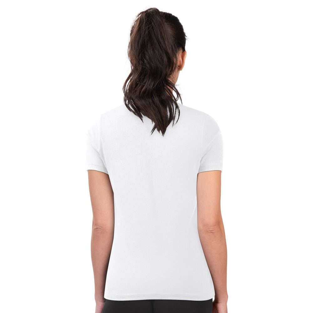 Houston Texans G-III 4Her by Carl Banks Women's Super-Slim Fit Lightweight Subtle Football T-Shirt - White T-shirts