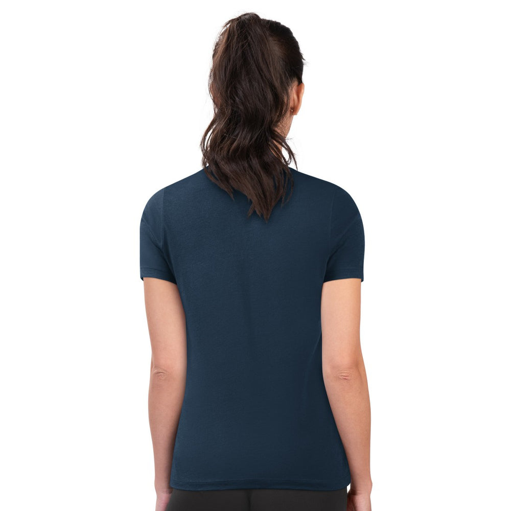 Houston Texans G-III 4Her by Carl Banks Women's Super-Slim Fit Lightweight Subtle Football T-Shirt - Navy T-shirts