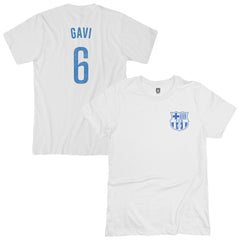 Gavi Barcelona 1863FC Player T-Shirt White