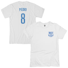 Pedri Barcelona 1863FC Player T-Shirt White