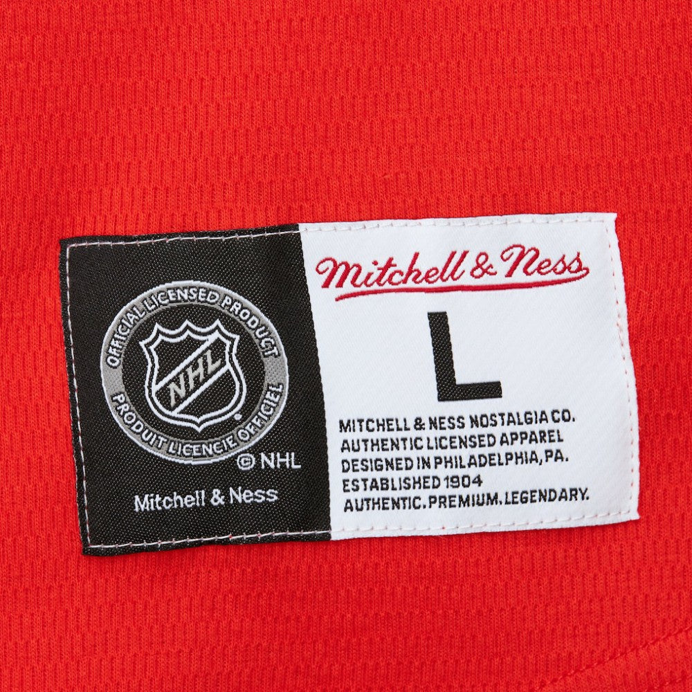 Philadelphia Flyers Mitchell & Ness Thermal Henley Long Sleeve T-Shirt - Orange | US 202122430
