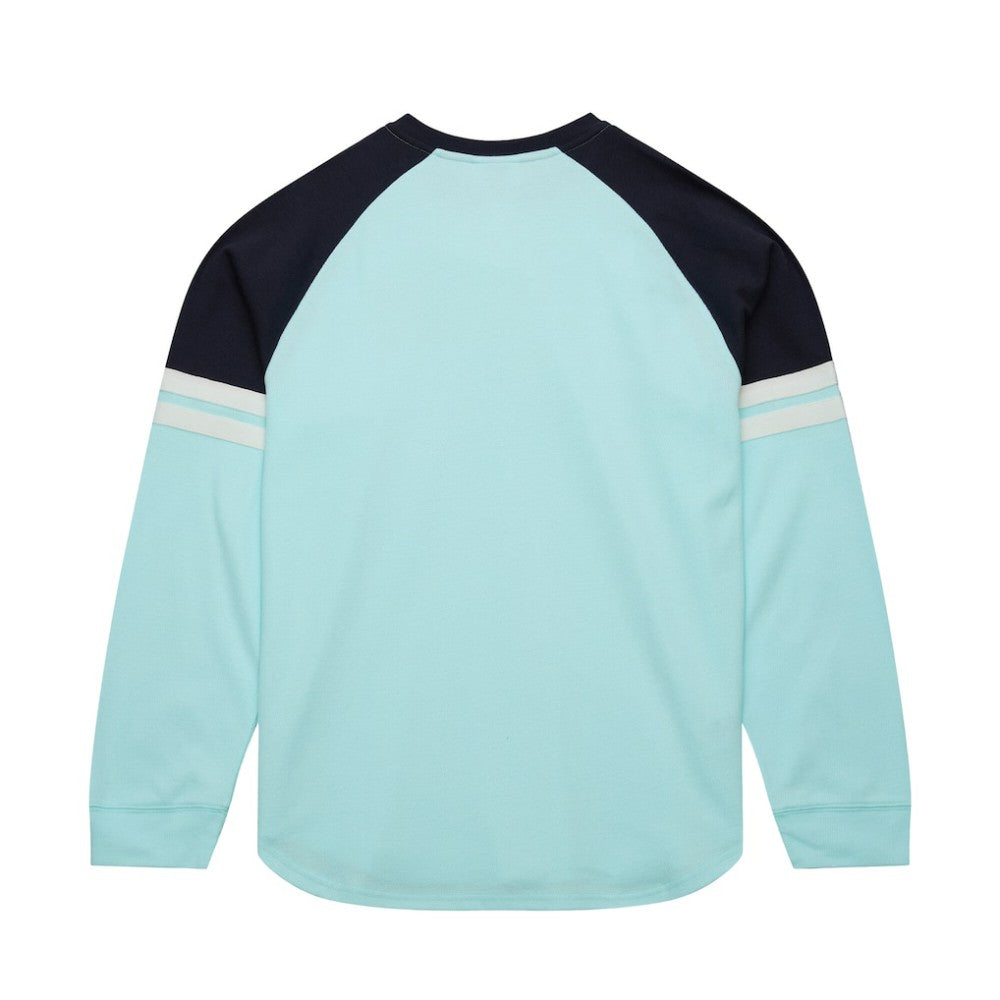 Seattle Kraken Mitchell & Ness Thermal Henley Long Sleeve T-Shirt - Light Blue | US 202122431