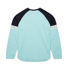 Seattle Kraken Mitchell & Ness Thermal Henley Long Sleeve T-Shirt - Light Blue | US 202122431