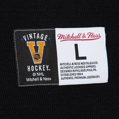 Pittsburgh Penguins Mitchell & Ness Thermal Henley Long Sleeve T-Shirt - Black | US 202122433