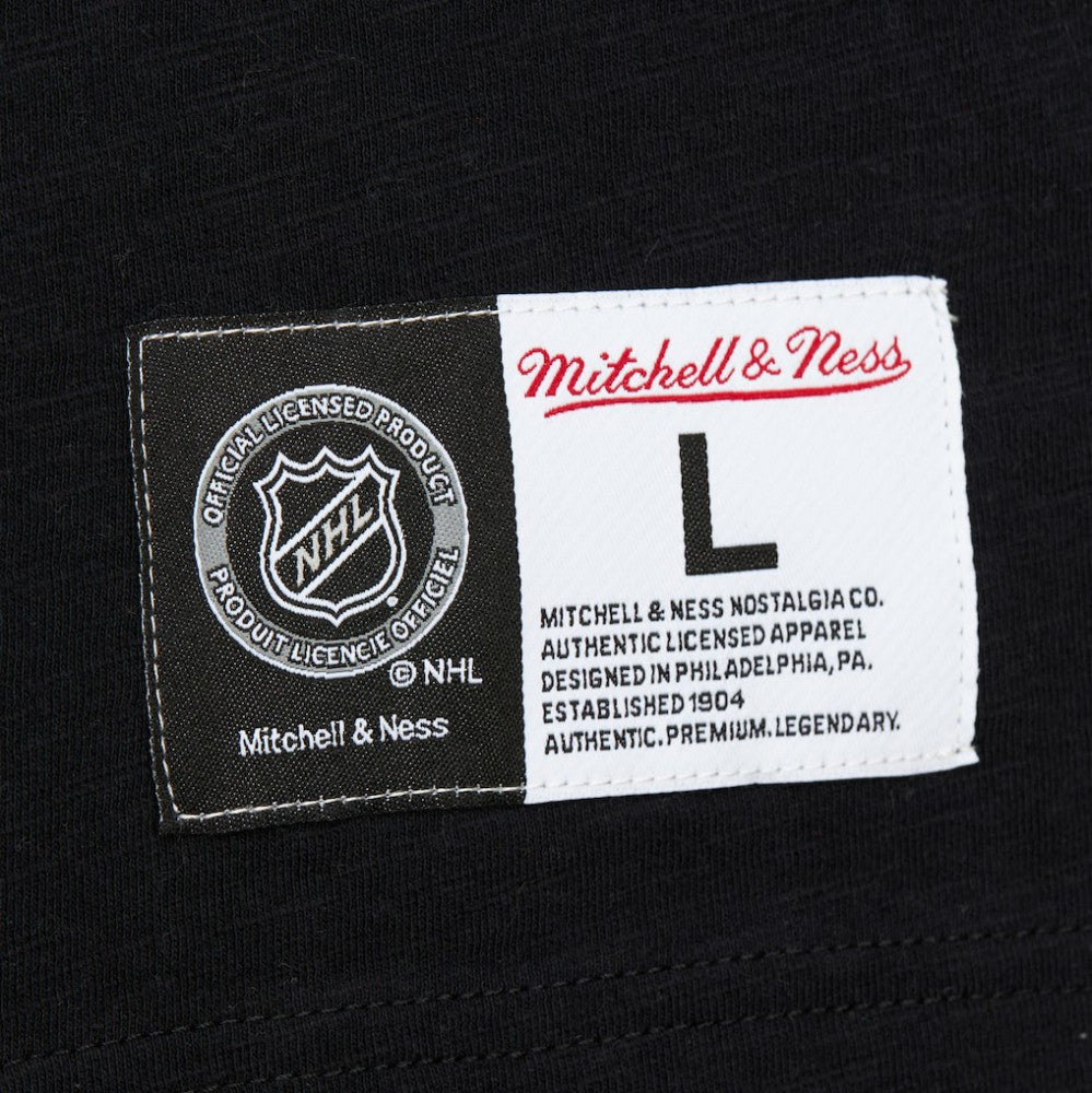 Pittsburgh Penguins Mitchell & Ness Legendary Slub Raglan Long Sleeve T-Shirt - Black/Gold | US 202122441