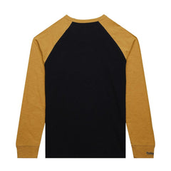 Vegas Golden Knights Mitchell & Ness Legendary Slub Raglan Long Sleeve T-Shirt - Black/Gold | US 202122445