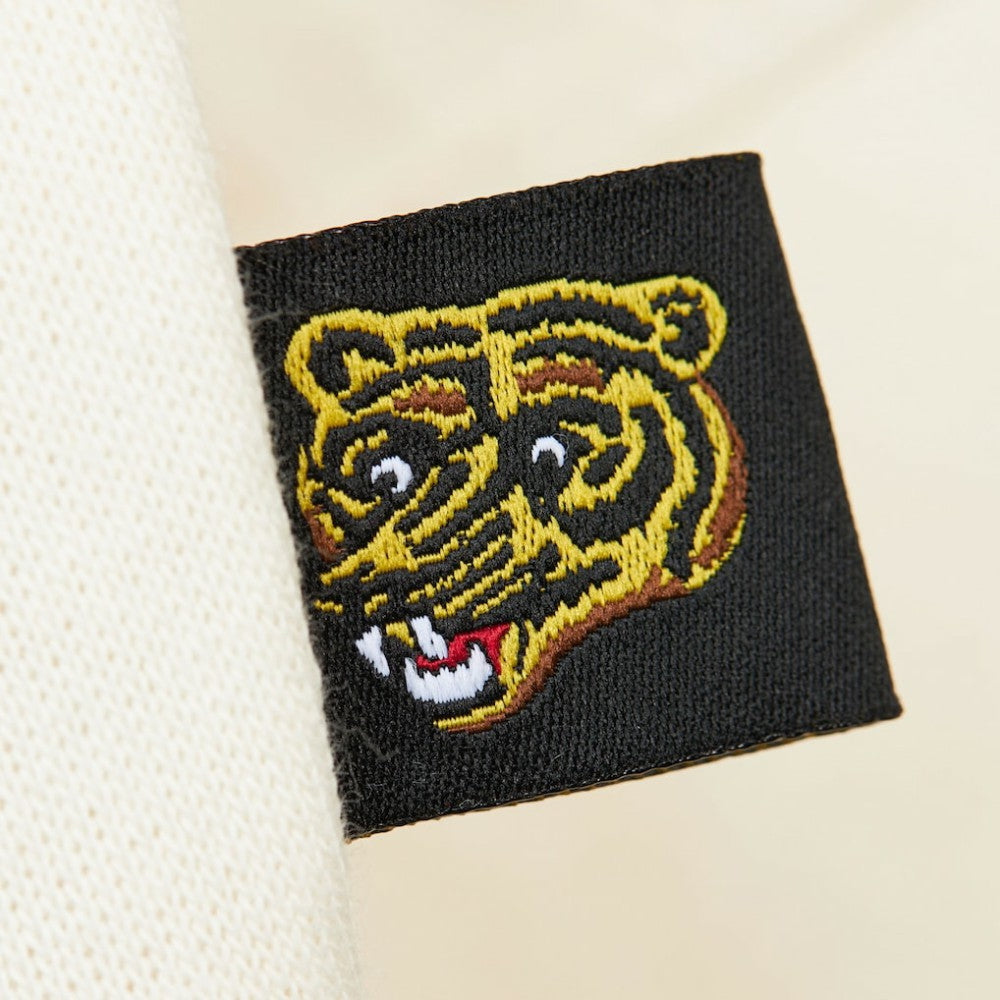 Boston Bruins Mitchell & Ness Women's Logo 3.0 Pullover Sweatshirt - Cream | US 202122451