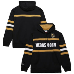 Vegas Golden Knights Mitchell & Ness Head Coach Slogan Pullover Hoodie - Black | US 202122462