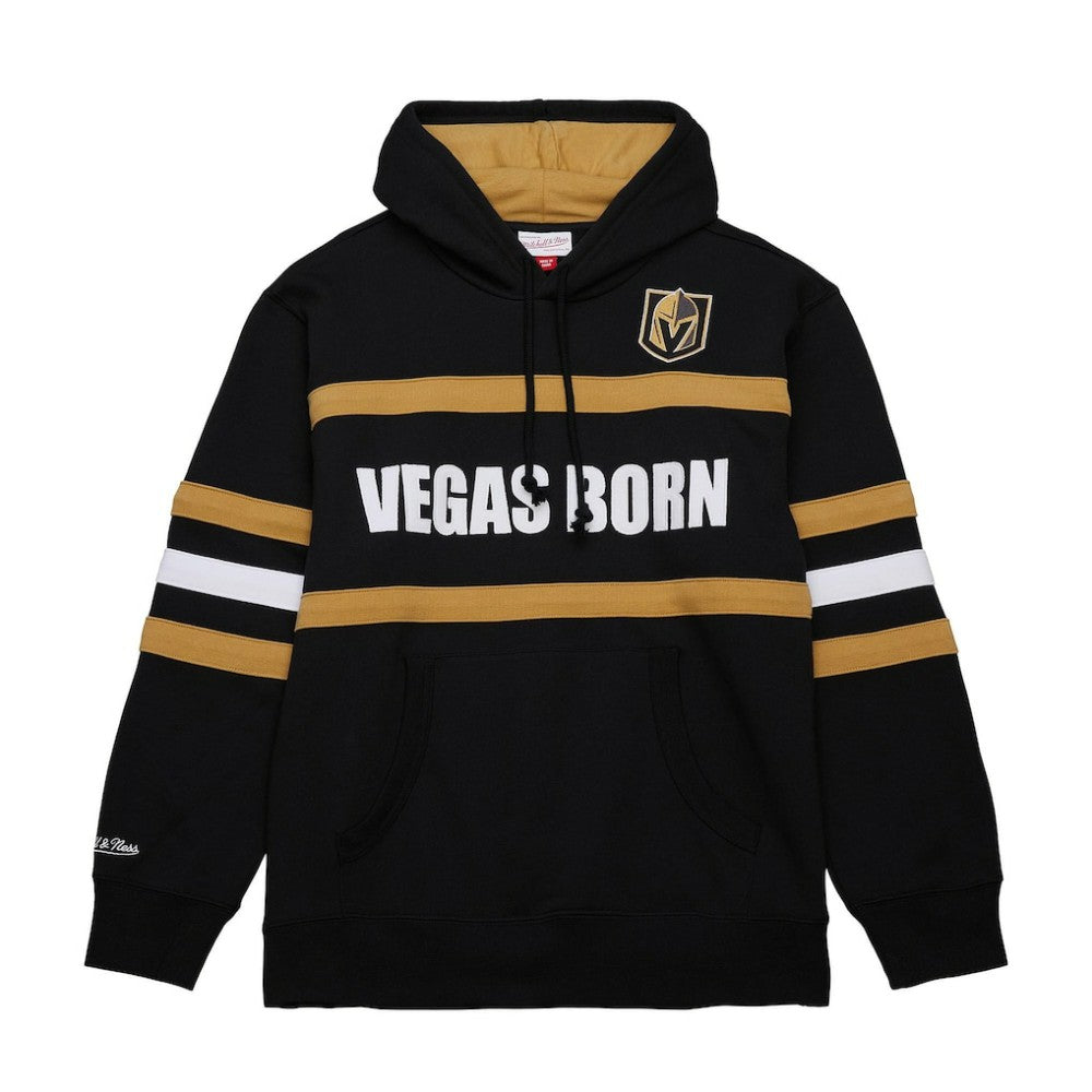 Vegas Golden Knights Mitchell & Ness Head Coach Slogan Pullover Hoodie - Black | US 202122462