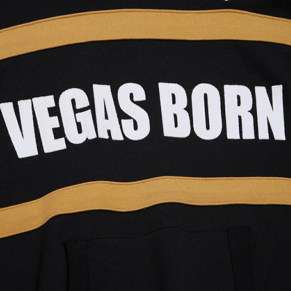 Vegas Golden Knights Mitchell & Ness Head Coach Slogan Pullover Hoodie - Black | US 202122462