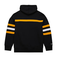 Boston Bruins Mitchell & Ness Head Coach Slogan Pullover Hoodie - Black | US 202122463