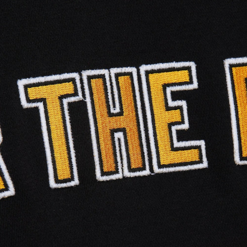 Boston Bruins Mitchell & Ness Head Coach Slogan Pullover Hoodie - Black | US 202122463