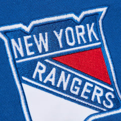 New York Rangers Mitchell & Ness Head Coach Slogan Pullover Hoodie - Blue | US 202122464