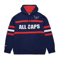 Washington Capitals Mitchell & Ness Head Coach Slogan Pullover Hoodie - Navy | US 202122469