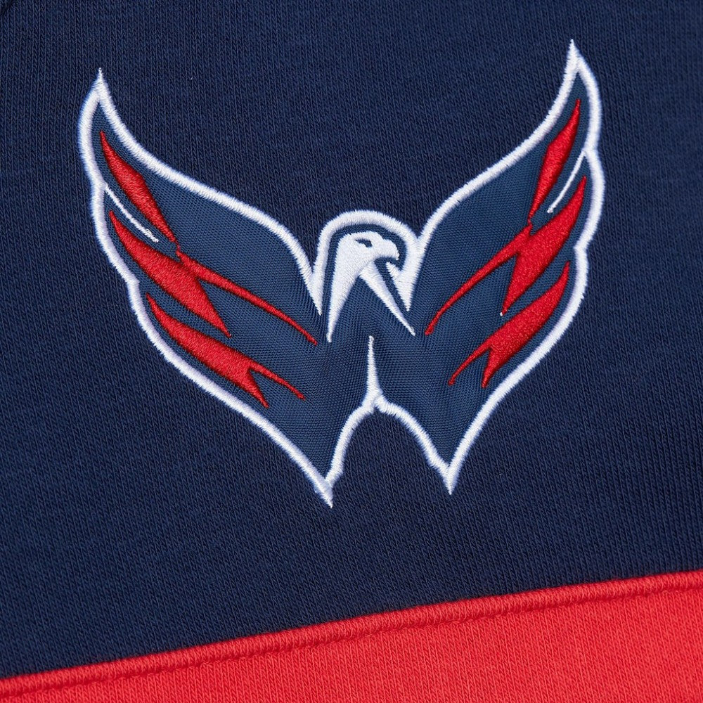 Washington Capitals Mitchell & Ness Head Coach Slogan Pullover Hoodie - Navy | US 202122469