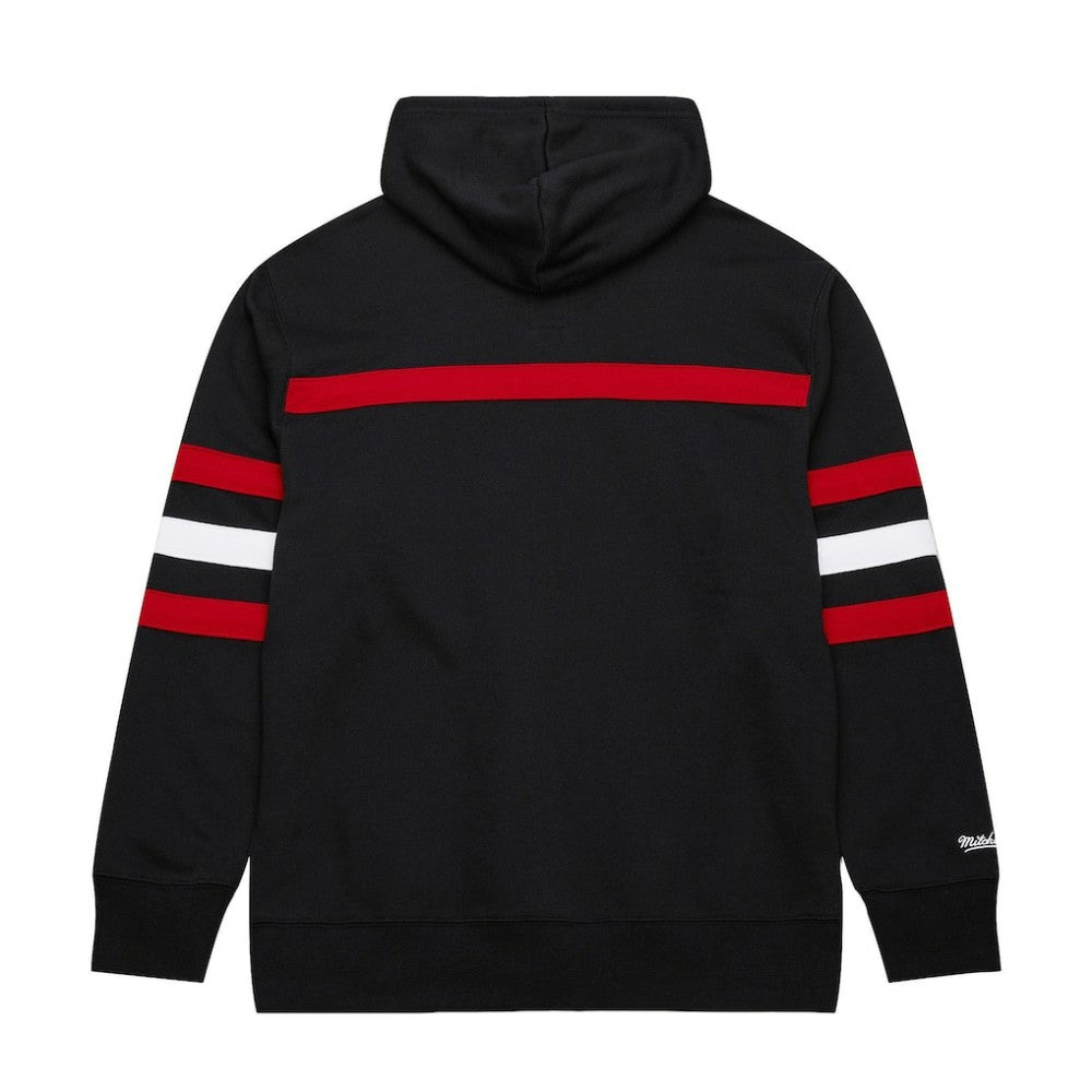 New Jersey Devils Mitchell & Ness Head Coach Slogan Pullover Hoodie - Black | US 202122470