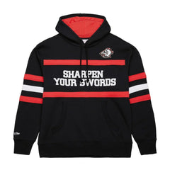 Buffalo Sabres Mitchell & Ness Head Coach Slogan Pullover Hoodie - Black | US 202122473