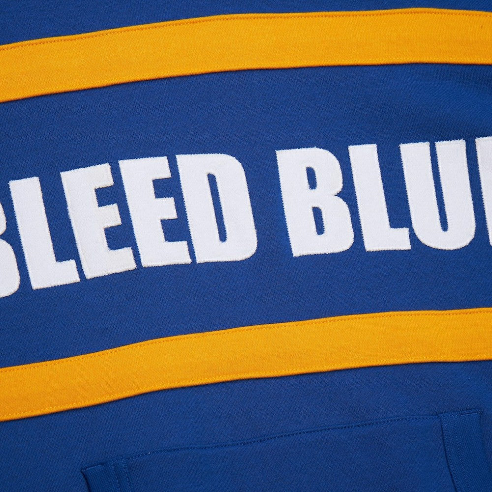 St. Louis Blues Mitchell & Ness Head Coach Slogan Pullover Hoodie - Blue | US 202122474