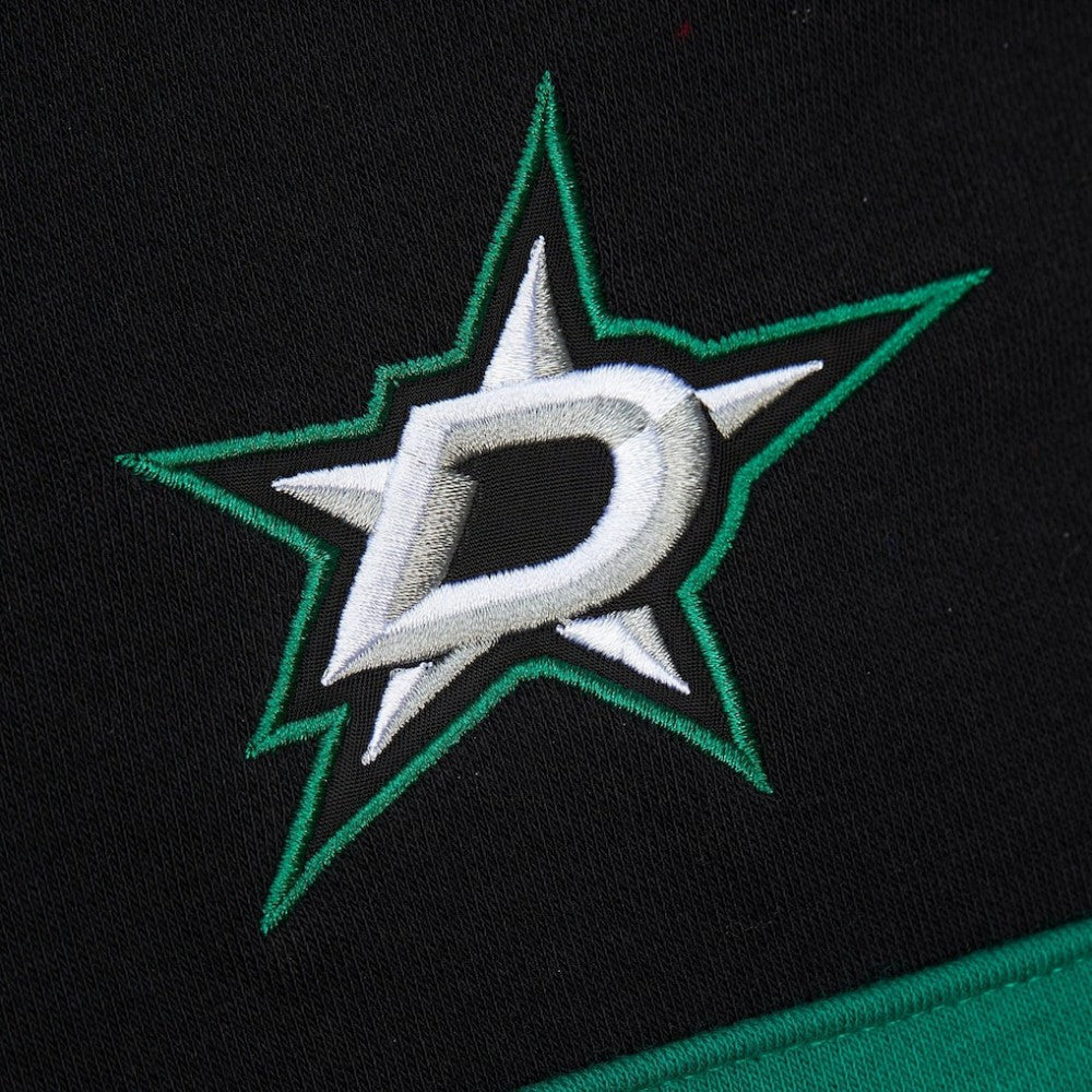 Dallas Stars Mitchell & Ness Head Coach Slogan Pullover Hoodie - Black | US 202122476