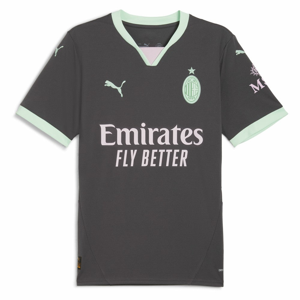 Christian Pulisic AC Milan 2024/25 Third Replica Player Jersey Charcoal - Puma online