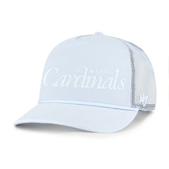 St. Louis Cardinals '47 Foundation Script Hitch Adjustable Trucker Hat - Light Blue Hats