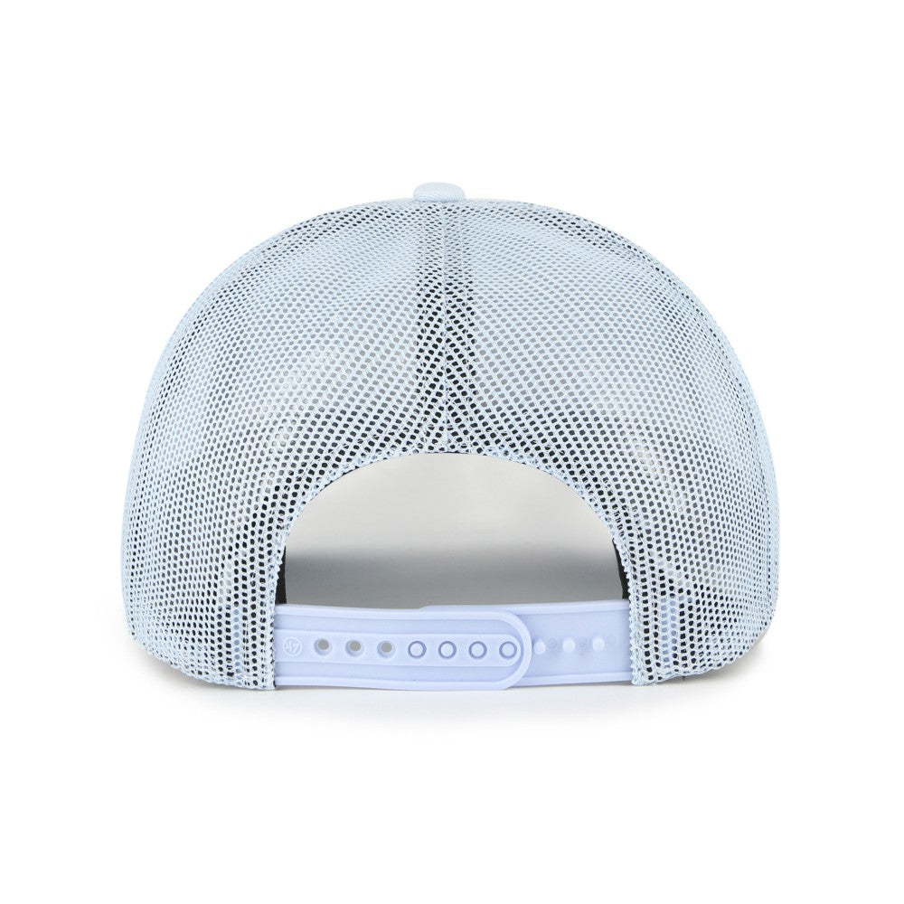 Los Angeles Angels '47 Foundation Script Hitch Adjustable Trucker Hat - Light Blue Hats