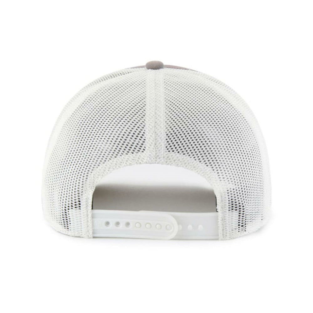 New York Yankees '47 Tide Sweep Rope Trucker Adjustable Hat - Gray/White Hats