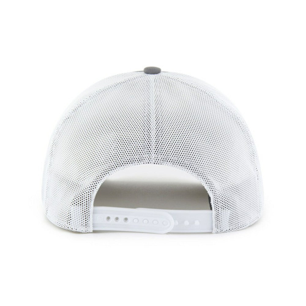 Texas Rangers '47 Tide Sweep Rope Trucker Adjustable Hat - Gray/White Hats