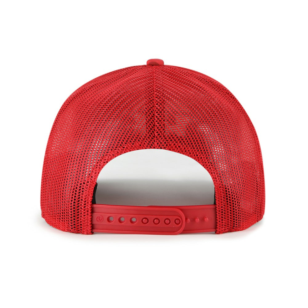 '47 Los Angeles Angels Fiji Trucker Adjustable Hat - Red Hats